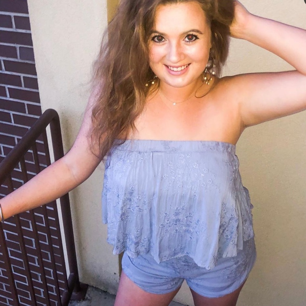 PERWINKLE ROMPER